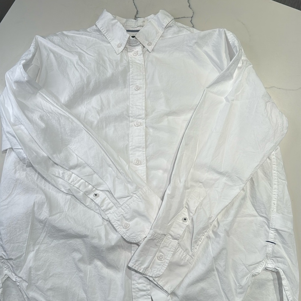 J Crew Relaxed Fit Button-Down - Large